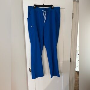 FIGS Technical Collection Kade cargo royal  Blue Scrub pants
